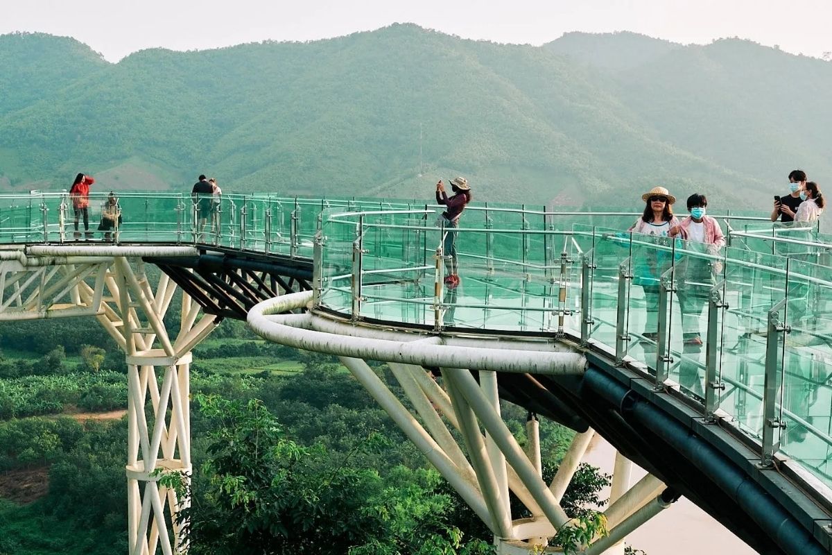 Trị trấn Chiang Khan ở Thái Lan