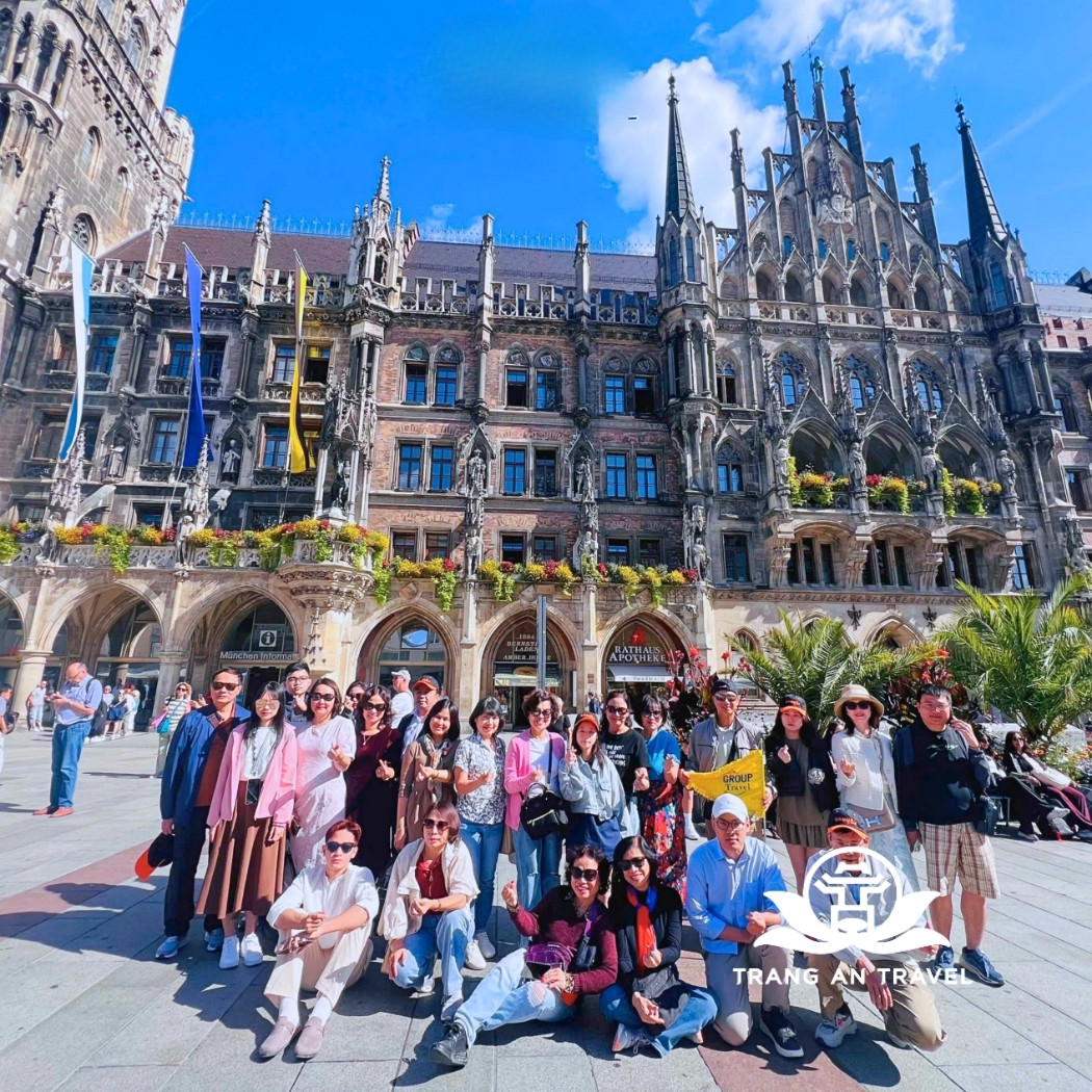 Châu Âu rực rỡ – Dấu ấn Munich cùng đoàn khách Tràng An Travel