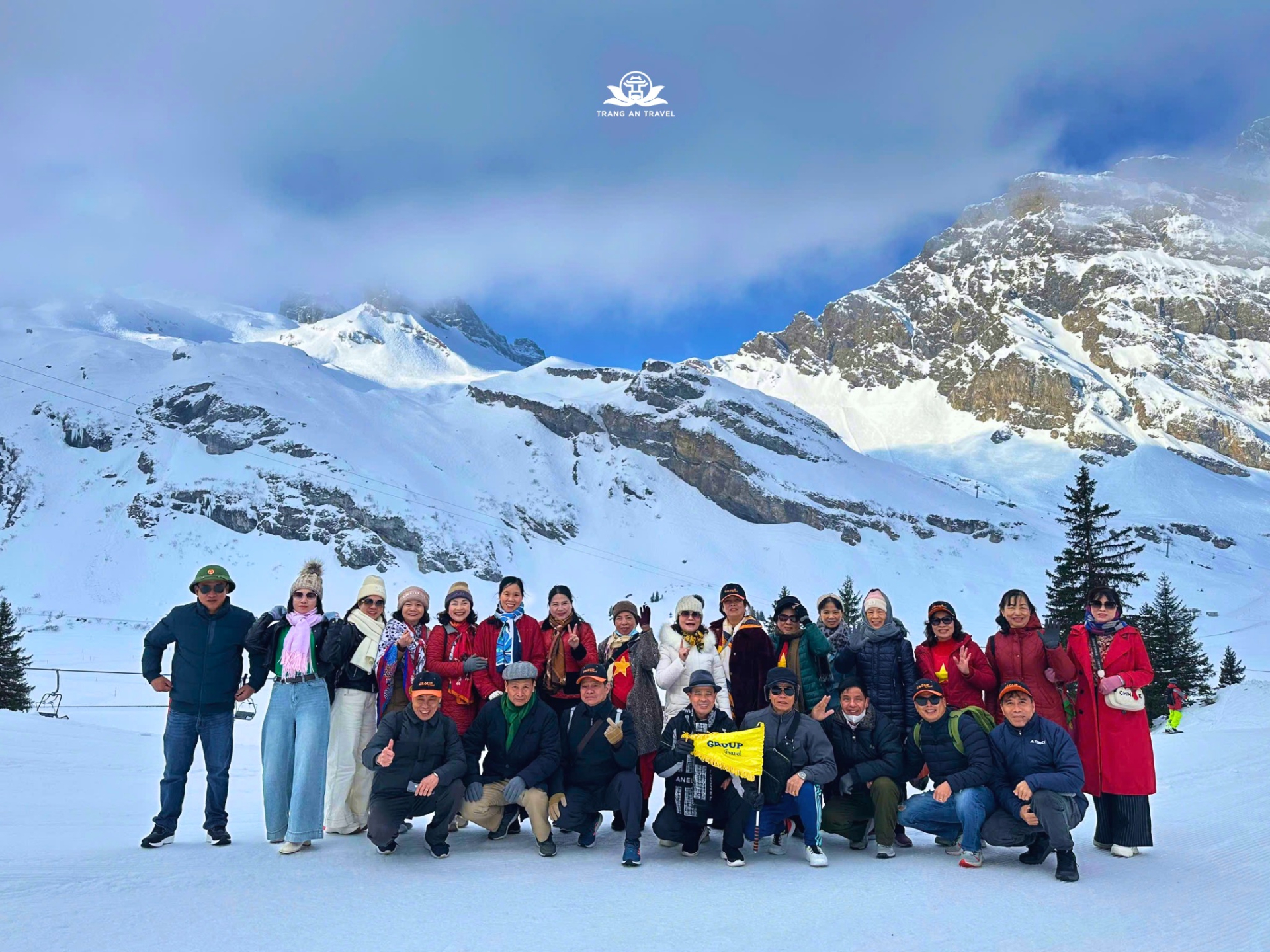 Đoàn du khách châu Âu - Thuỵ Sĩ