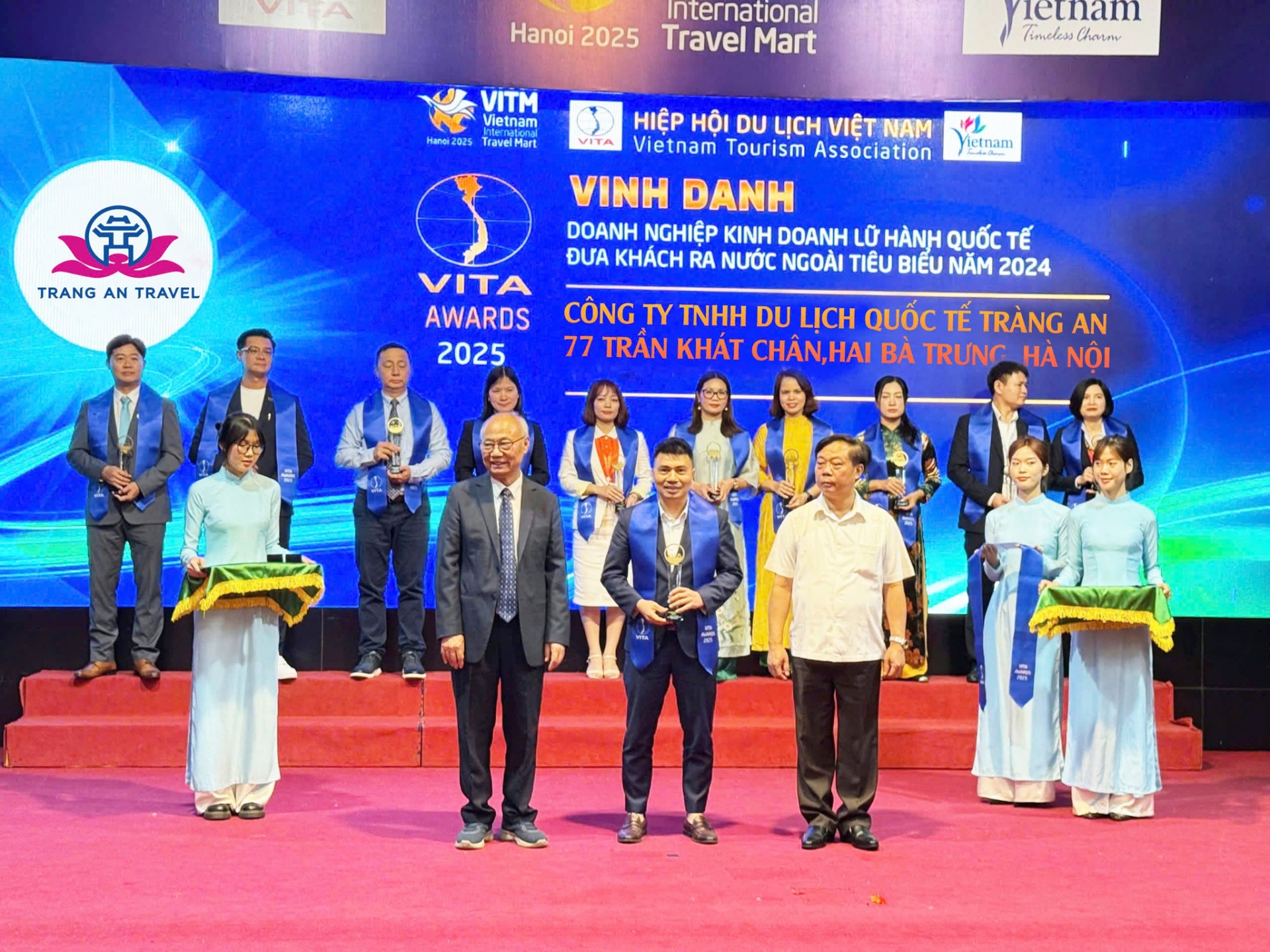Tràng An Travel nhận giải 