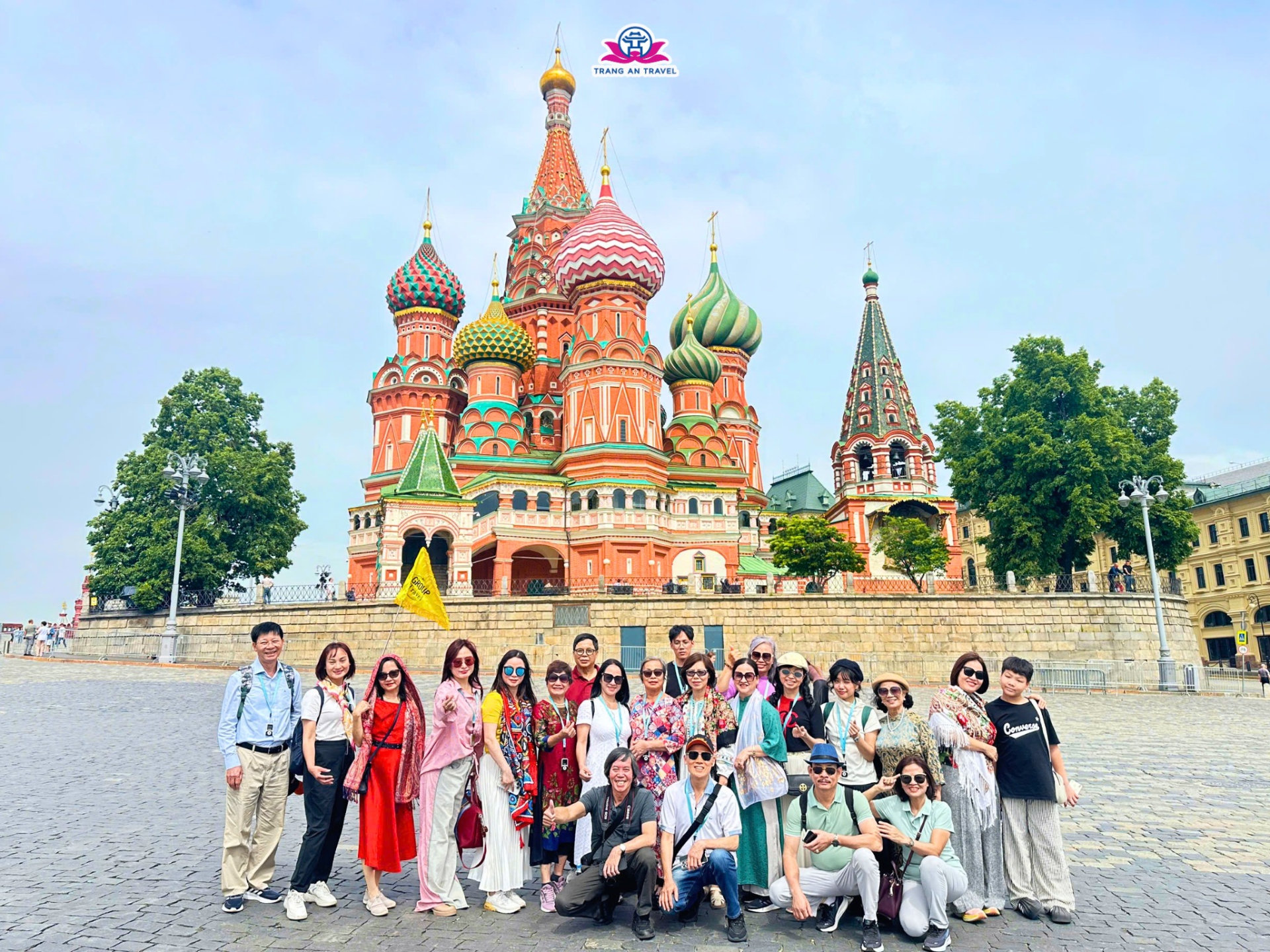 Đoàn du lịch nước NGA: Moscow - Saint Petersburg hè 2025