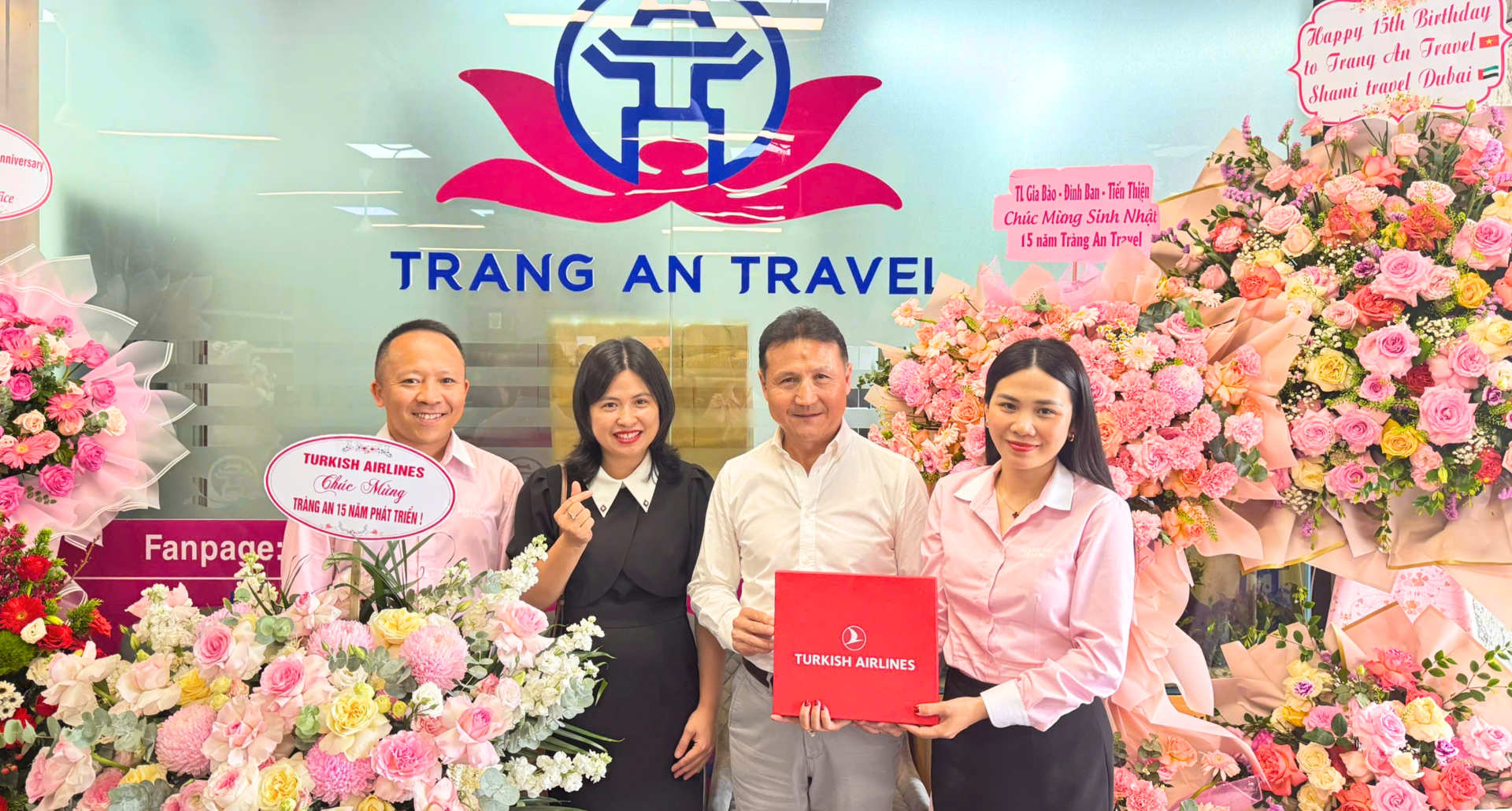 Tưng bừng hoạt động kỷ niệm 15 năm thành lập Tràng An Travel