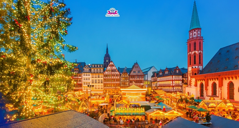 tour châu Âu Giáng sinh 2025