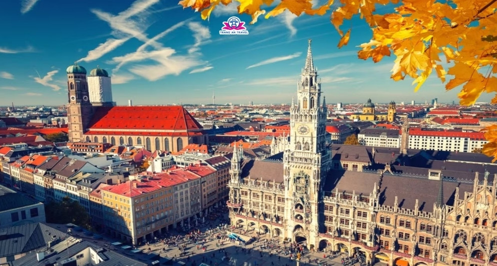 tour châu Âu mùa thu 2025