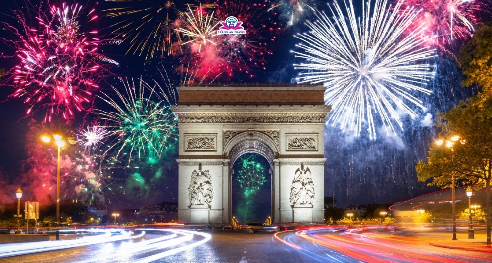 tour châu Âu tết Dương lịch 2026