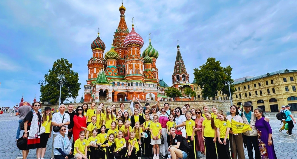 Đoàn du khách NGA: MOSCOW - SAINT PETERSBURG hè 2025