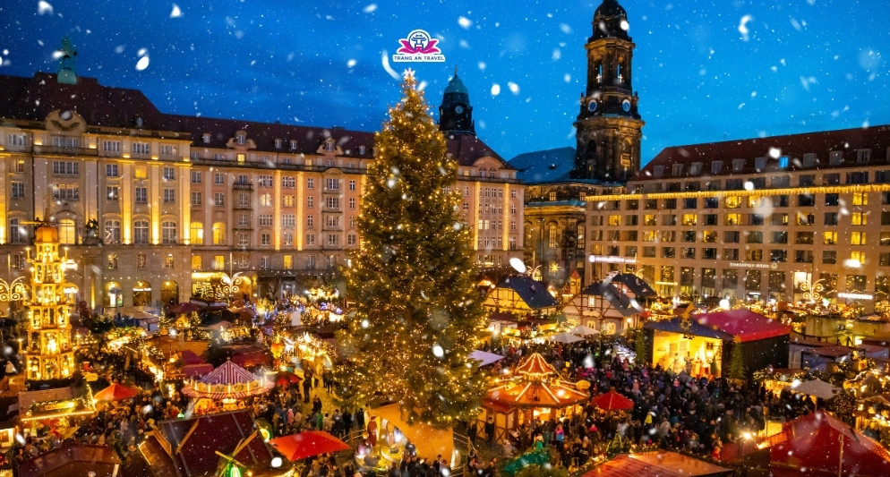 tour châu Âu Noel 2025