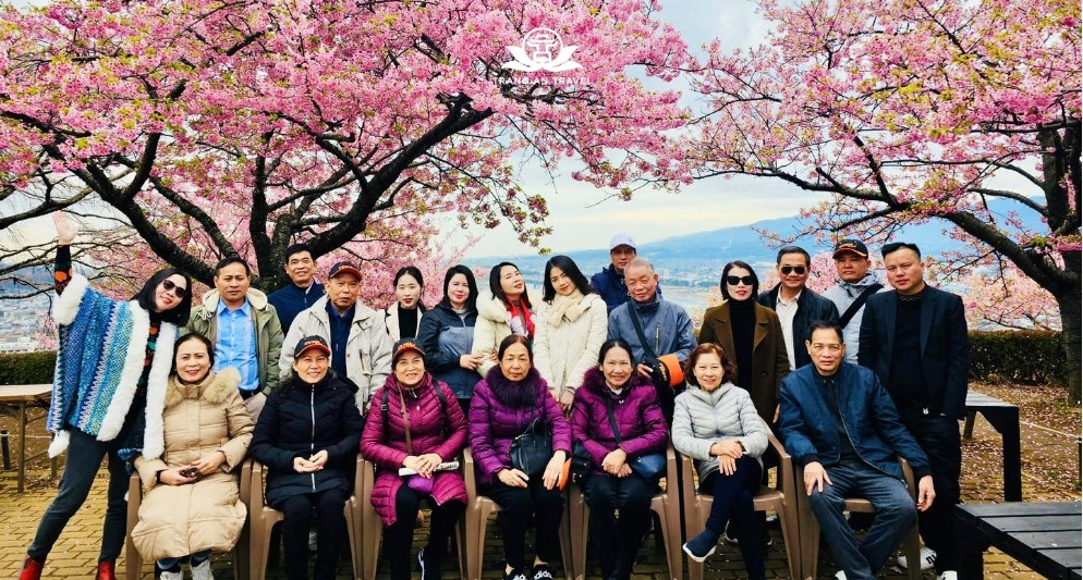 Đoàn du khách NHẬT BẢN CUNG ĐƯỜNG VÀNG MÙA HOA ANH ĐÀO 2025