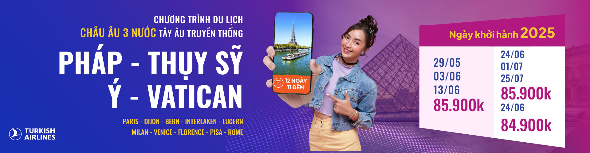 Pháp - Thuỵ Sĩ - Ý