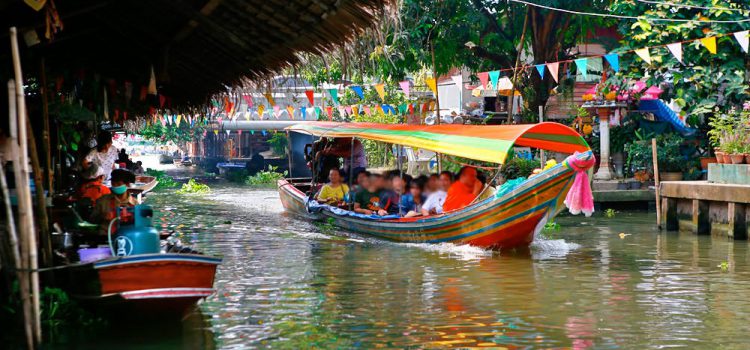 5 khu chợ nổi gần Bangkok